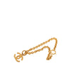 Chanel CC Gold Plated Lava Pendant Necklace Secondhand