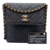 Chanel Small Quilted Calfskin Chain Hobo Flap Secondhand