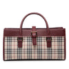 Burberry House Check Canvas Handbag Secondhand