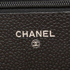 Chanel CC Quilted Caviar Wallet on Chain Secondhand