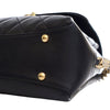 Chanel Quilted Goatskin Side Chain Compartment Flap Secondhand