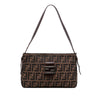 Fendi Zucca Canvas Shoulder Bag Secondhand