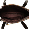 Secondhand Burberry Haymarket Check Canvas Handbag