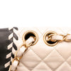 Chanel Small Bicolor Calfskin Braided Chic Flap Secondhand