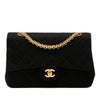 Chanel Medium Classic Jersey Double Flap Secondhand