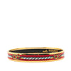 Hermès Narrow Cordages Enamel Bangle 70 Secondhand