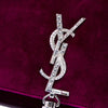 Saint Laurent Small Velvet Monogram Kate Tassel Crossbody Secondhand