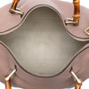 Gucci Medium Calfskin Bamboo Shopper Boston Bag Secondhand