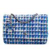 Chanel CC Quilted Boucle Tweed Charm Wallet On Chain Secondhand