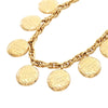 Chanel Gold Plated Mademoiselle Chain Necklace Secondhand