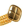 Chanel Gold Plated Quilt Charm Chain Belt Secondhand