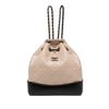 Chanel Small Bicolor Quilted Aged Calfskin Gabrielle Backpack Secondhand