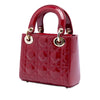 Dior Mini Patent Cannage Lady Dior Secondhand