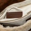 Saint Laurent Medium Suede and Shearling Patchwork Jamie Shoulder Bag Secondhand