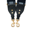 Secondhand Dior Embroidered Canvas Bag Strap
