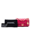 Chanel Mini Rectangular Classic Lambskin Pearl Crush Single Flap Secondhand