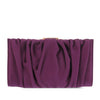 Ferragamo Satin Gancini Clutch with Chain Secondhand