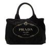 Prada Small Canvas Canapa Logo Satchel Secondhand