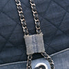 Chanel Quilted Denim Medallion Backpack Secondhand