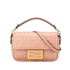Secondhand Fendi Mini Embossed Zucca Baguette Satchel