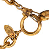 Chanel CC Gold Plated Quilted Pendant Necklace Secondhand