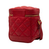 Saint Laurent Grain de Poudre Quilted 80s Vanity Bag Secondhand