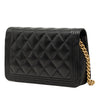 Chanel Quilted Caviar Boy Wallet on Chain Secondhand