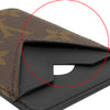 Louis Vuitton Monogram Macassar Magnetic Card Holder Secondhand