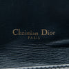 Dior Small Oblique Canvas Saddle Pouch with Chain Secondhand