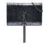 Saint Laurent Metallic Suede Monogram Kate Tassel Wallet on Chain Secondhand