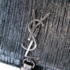 Saint Laurent Metallic Suede Monogram Kate Tassel Wallet on Chain Secondhand