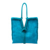 Bottega Veneta Suede and Shearling Bolster Reversible Tote Secondhand