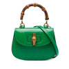 Gucci Mini Calfskin Web 1947 Bamboo Top Handle Bag Secondhand