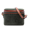 LOEWE Suede Anagram Vanity Bag Secondhand