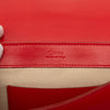 Ferragamo Small Calfskin and Suede C Clutch With Chain Secondhand