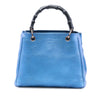 Secondhand Gucci Small Metallic Calfskin Bamboo Shopper Satchel