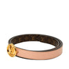 Louis Vuitton Monogram and Leather LV Circle Reversible Belt Secondhand