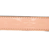 Louis Vuitton Monogram and Leather LV Circle Reversible Belt Secondhand
