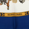 Hermès La Promenade de Longchamps Silk Scarf 90 Secondhand