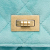 Chanel Quilted Velvet Reissue 2.55 Wallet on Chain Secondhand
