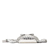 Secondhand Valentino Metallic Craquele Nappa Rockstud Spike Belt Bag