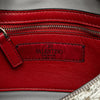 Secondhand Valentino Metallic Craquele Nappa Rockstud Spike Belt Bag