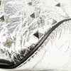 Secondhand Valentino Metallic Craquele Nappa Rockstud Spike Belt Bag