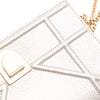 Dior Metallic Grained Calfskin Diorama Wallet On Chain Secondhand