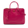 Prada Medium Saffiano Lux Galleria Double Zip Satchel Secondhand