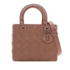 Dior Medium Ultra Matte Calfskin Cannage Lady Dior Secondhand