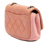 Chanel Paris Salzburg Mini Quilted Glazed Calfskin and Felt Edelweiss Flower CC Flap Secondhand