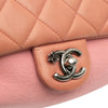 Chanel Paris Salzburg Mini Quilted Glazed Calfskin and Felt Edelweiss Flower CC Flap Secondhand
