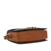 Celine Teen Canvas and Calfskin Triomphe Crossbody Secondhand