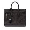 Saint Laurent Small Croc Embossed Leather Sac De Jour Satchel Secondhand